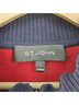 St. John Red Cardigan Size L - photo 3