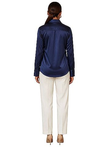 Chico's Long Sleeve Button-Down Shirt (view 2)