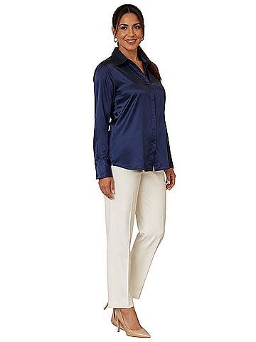 Chico's Long Sleeve Button-Down Shirt (view 1)