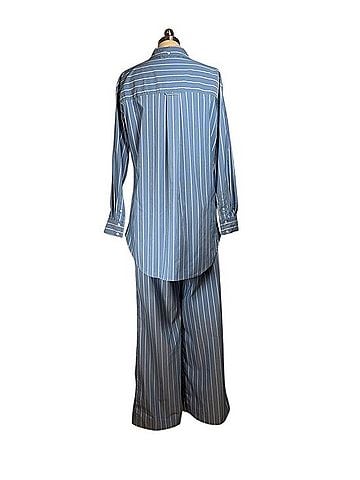 Veronica Beard Lloyd shirt, Maliyah trousers Jumpsuit (view 2)