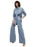 Veronica Beard Stripes Blue White Jumpsuit Size 8 - photo 1