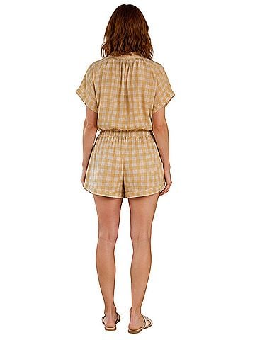 Cleobella Shorts Set Button-Down Shirt (view 2)