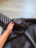 Maje Checkered-gingham Black White Jacket Size M - photo 14