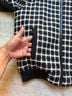 Maje Checkered-gingham Black White Jacket Size M - photo 5