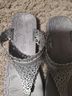 Brighton 100% Synthetic Gray Flip Flops Size 8 - photo 3