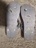 Brighton 100% Synthetic Gray Flip Flops Size 8 - photo 4