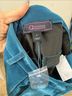 C. Wonder 100% Nylon 100% Polyester Solid Teal Velour Pants Size 6 - photo 3