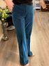 C. Wonder 100% Nylon 100% Polyester Solid Teal Velour Pants Size 6 - photo 7