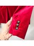 Cache Solid Red Blazer Size S - photo 4