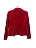 Cache Solid Red Blazer Size S - photo 2