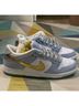 Nike Blue White Gold Sneakers Size EU 39 - photo 3