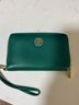 Tory Burch 100% Leather Solid Green Leather Belt One size - photo 5