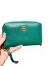 Tory Burch 100% Leather Solid Green Leather Belt One size - photo 1