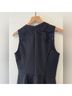 Madewell Solid Black Casual Dress Size 2 - photo 5