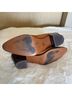 FRAME 100% Leather Solid Tan Ankle Boots Size EU 38 - photo 9