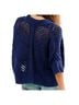 Free People Blue Pullover Sweater Size L - photo 2