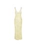 Réalisation Floral Yellow Cocktail Dress Size XL - photo 2