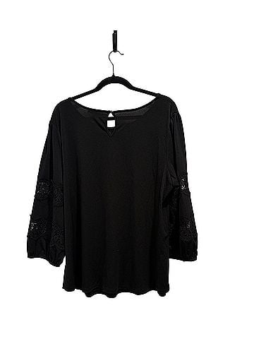 Adrianna Papell Short Sleeve Blouse (view 1)
