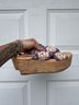 Free People Purple Tan Sandals Size 6 1/2 - photo 7