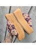 Free People Purple Tan Sandals Size 6 1/2 - photo 11