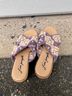 Free People Purple Tan Sandals Size 6 1/2 - photo 5