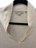 Repeat Cashmere 100% Cotton Ivory Pullover Sweater Size S - photo 3