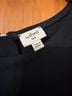 Aritzia Solid Black Gray Casual Dress Size 2 - photo 3
