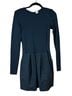 Aritzia Solid Black Gray Casual Dress Size 2 - photo 1