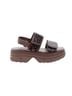 Melissa Floral Brown Sandals Size 8 1/2 - photo 2