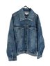 Topshop 100% Cotton Blue Denim Jacket Size 6 - photo 2