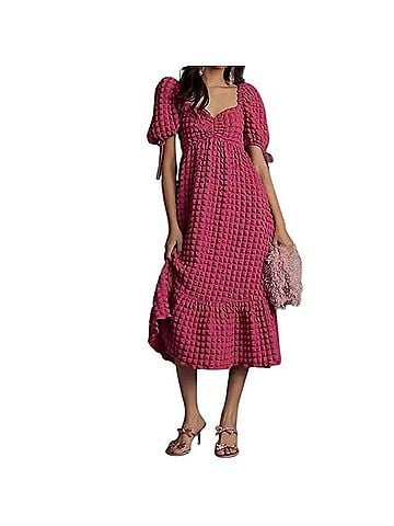 Endless Rose Textured Dress Casual Dress (view 1)