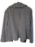 Pendleton Houndstooth Black White Coat Size 2X - photo 2