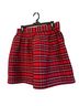 Crown & Ivy 100% Polyester Plaid Red Black Casual Skirt Size 12 - photo 2