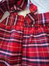 Crown & Ivy 100% Polyester Plaid Red Black Casual Skirt Size 12 - photo 7