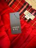 Crown & Ivy 100% Polyester Plaid Red Black Casual Skirt Size 12 - photo 4