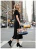Bueno 100% Canvas Animal Print Multi Color Shoulder Bag One size - photo 6
