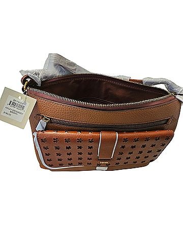 Fossil Leather Crossbody Bag (view 2)