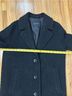 Madewell Solid Black Trenchcoat Size XXS - photo 8