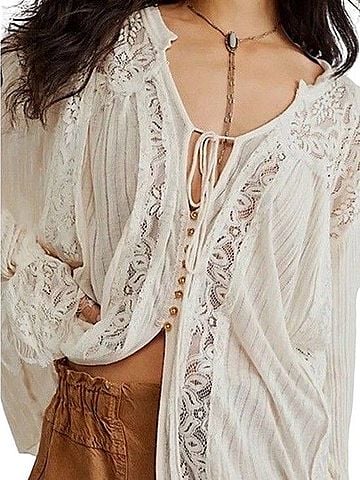 Free People Georgia Long Sleeve T-Shirt (view 2)
