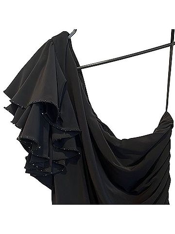 Ralph Lauren One-Shoulder Sheath Dress Cocktail Dress (view 2)