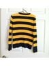 Ralph Lauren Lauren Jeans Co. Ralph Lauren striped ribbed knit henley sweater Pullover Sweater - photo 3