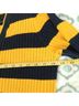 Ralph Lauren Lauren Jeans Co. Ralph Lauren striped ribbed knit henley sweater Pullover Sweater - photo 4