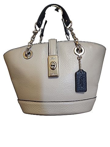 Coach Leather Tote (view 1)