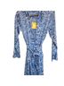 Rip Skirt Tropical Floral Blue White Swimsuit Cover Up Size XS - photo 1
