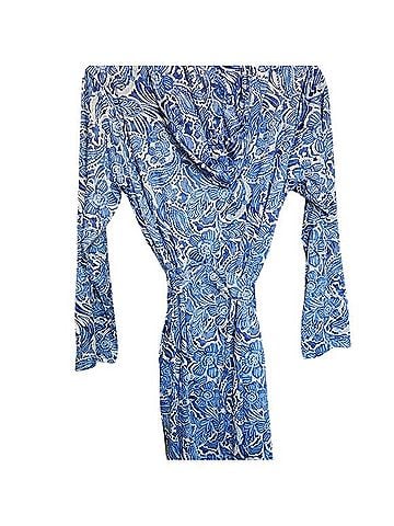 Rip Skirt Happy Blues Sun Robe Swimsuit Cover Up (view 2)