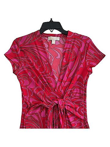 MICHAEL Michael Kors Cynthia Paisley Maxi Casual Dress (view 2)