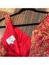 Tocca 100% Silk 100% Silk Paisley Red Gold Cocktail Dress Size 4 - photo 3