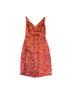 Tocca 100% Silk 100% Silk Paisley Red Gold Cocktail Dress Size 4 - photo 2