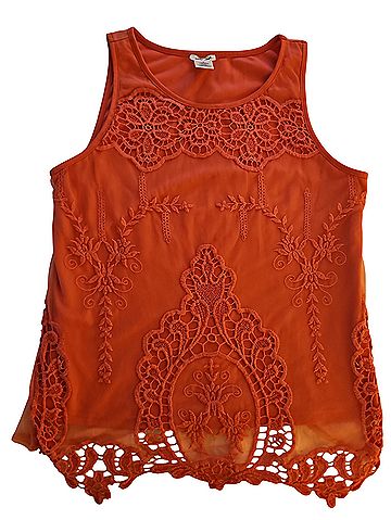 Ultra Pink tank top Sleeveless Top (view 1)