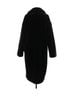 Zara Solid Black Coat Size S - photo 2